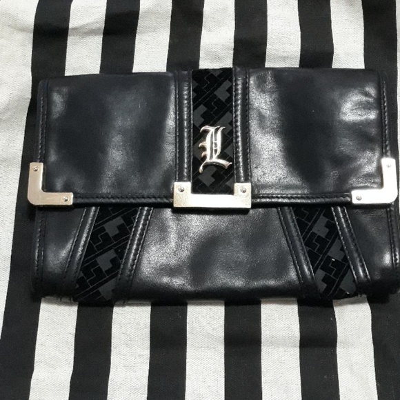 L.a.m.b. leather clutch - Picture 1 of 6
